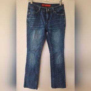 Braxton Womens Straight Leg Jeans. Size 27x29.5